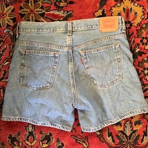Vintage Levi High Waist Shorts. Tagged size 10 MIS